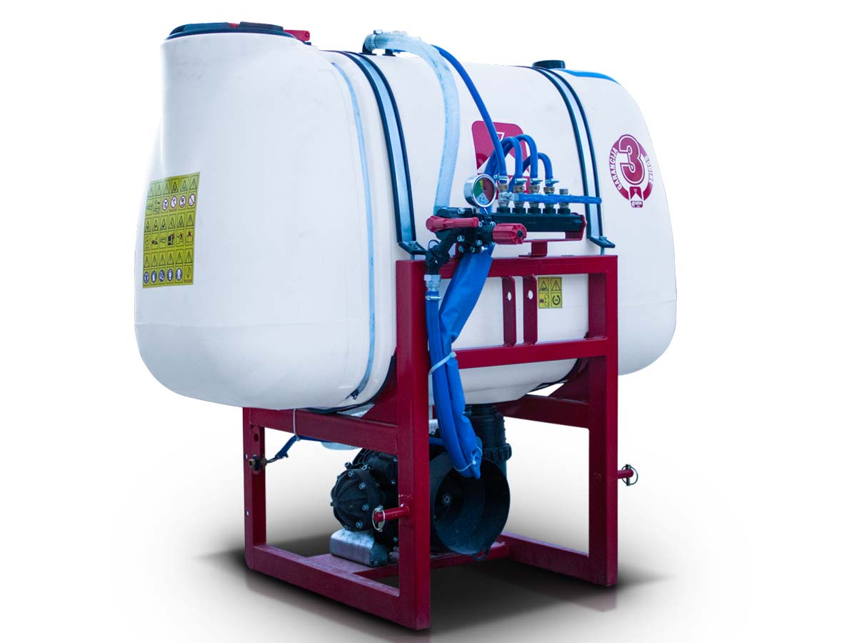 PAA500 | Agron Mag | 500L Ραντιστικό - Ψεκαστικό υψηλής πίεσης 