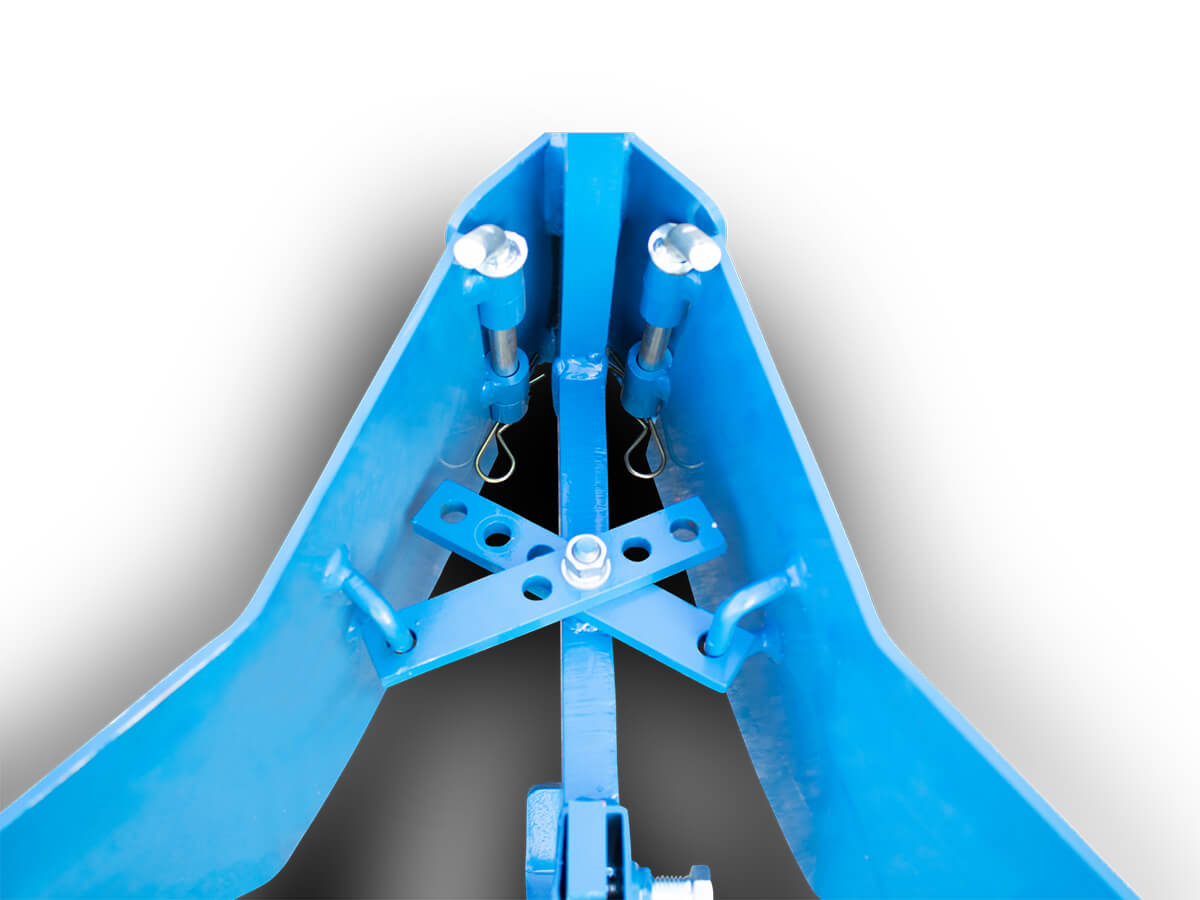 MOP | Graecus | Αυλακωτήρας μονός με ρύθμιση αυλακιού και κλίσης 