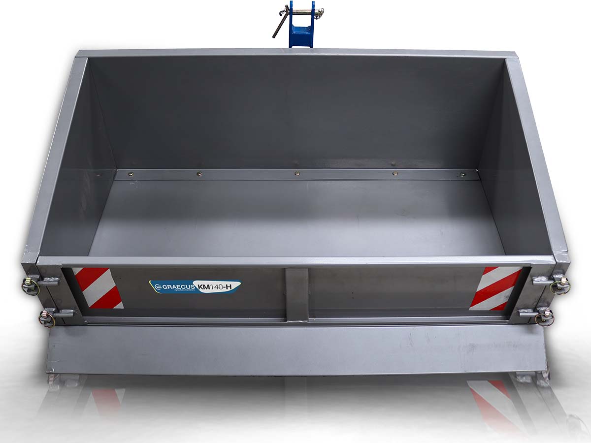 KM140-H | Graecus | Σέσουλα αναρτώμενη με υδραυλική ανατροπή ενισχυμένη 