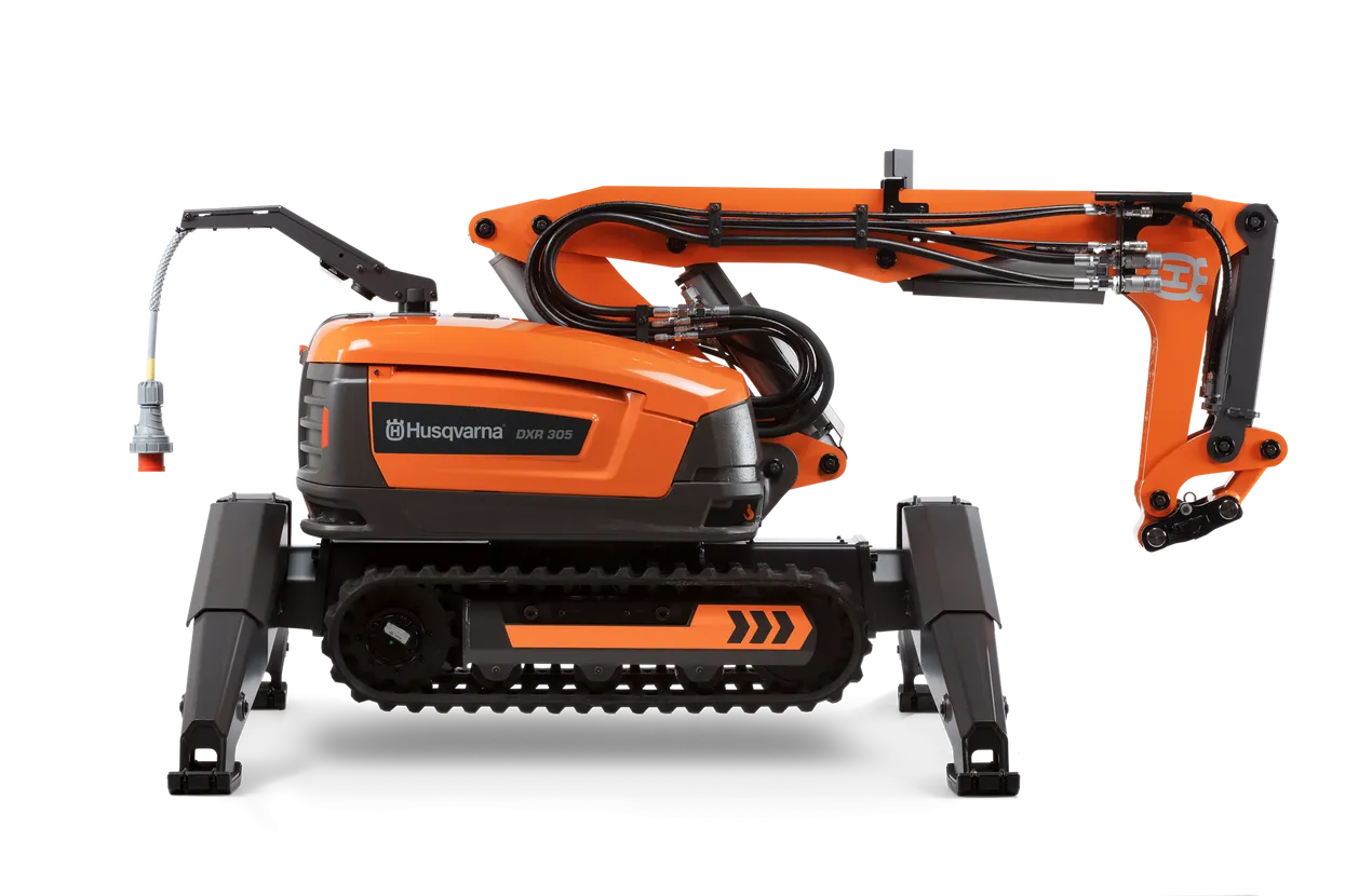 Τηλεχειριζόμενo ρομπότ κατεδάφισης Husqvarna DXR 305