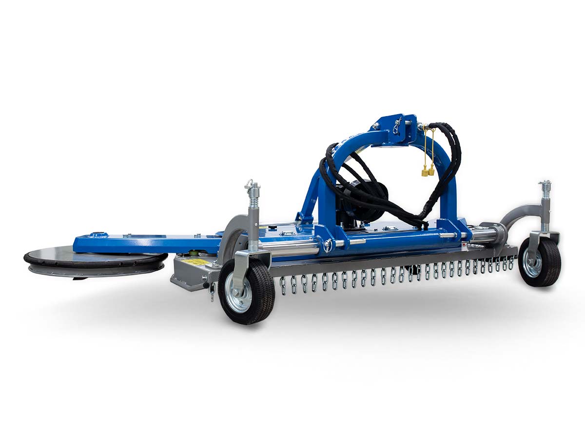  MTS170-H | Graecus | Χορτοκοπτικό με μονό τρελό υδραυλικά μετατοπιζόμενο 