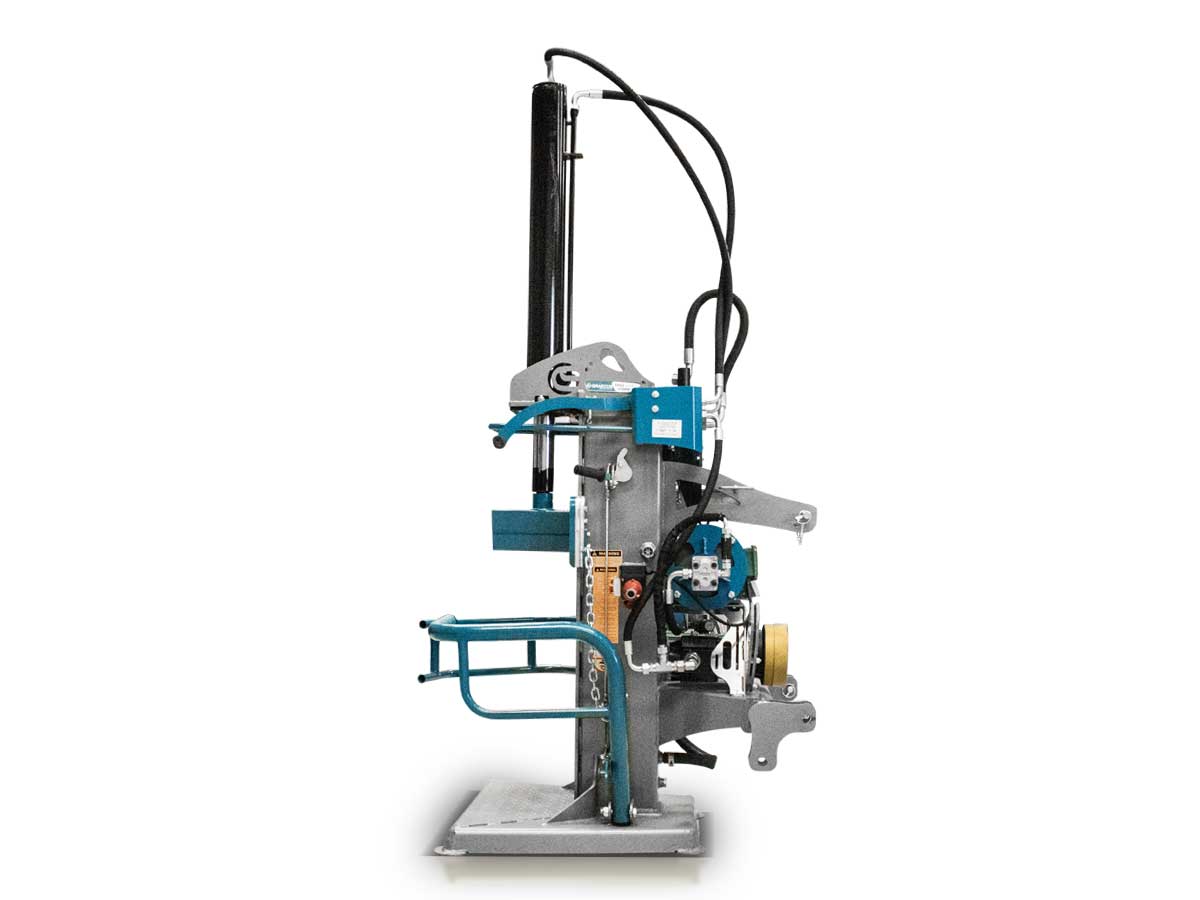 DRYAD ASX30 HYBRID | Graecus | Σχιστικό κορμών υπερβαρέως τύπου 30Τ για τρακτέρ με υβριδική τροφοδοσία από PTO ή τριφασικό ρεύμα 