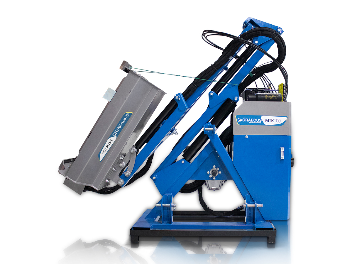 MTK 120 | Graecus | Τηλεσκοπικός Καταστροφέας με βραχιόνα, αυτόνομος για τρακτέρ | μεσαίου τύπου 