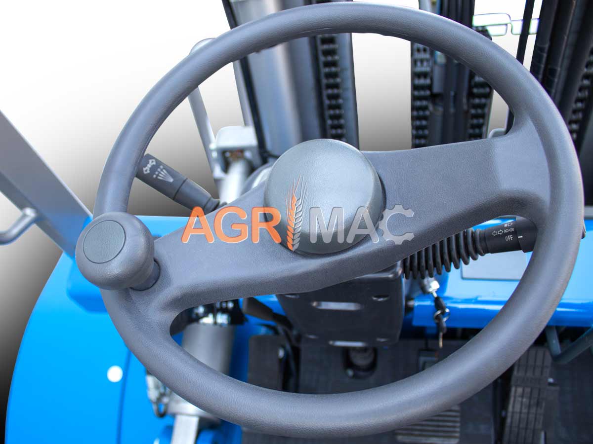 FD50V (ΡΙΚ) | Graecus | Κλάρκ 5.0Τ STAGE V Diesel | Duplex 3000mm | Υδραυλική πλάγια μετατόπιση | Πιρούνια 1220mm