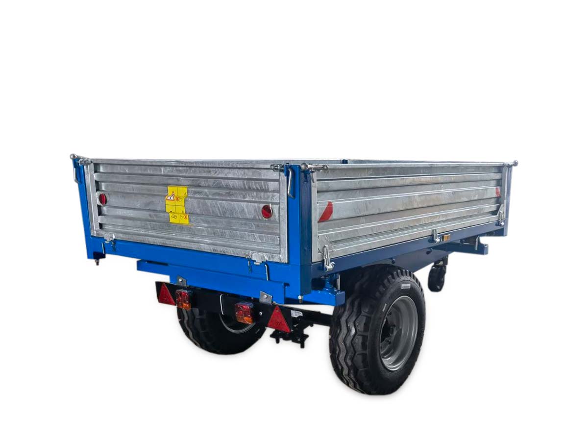 MT4000-3H | Graecus | Τρέιλερ για τρακτέρ με τριπλή υδραυλική ανατροπή 4000kg 