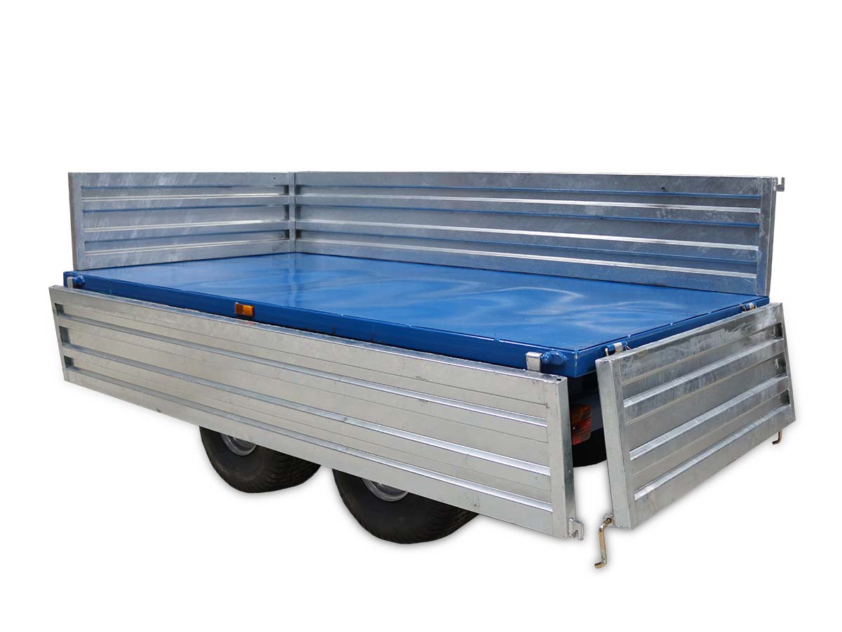 DT2500-H | Graecus | Τρέιλερ για τρακτέρ με υδραυλική ανατροπή 2500kg 