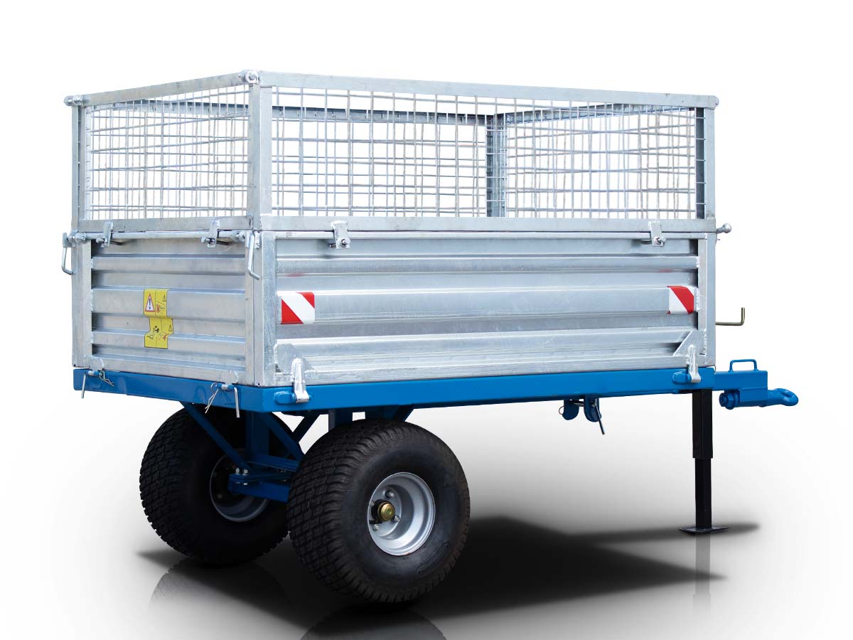 MT1000-M | Graecus | Τρέιλερ για τρακτέρ με μηχανική ανατροπή 1000kg 