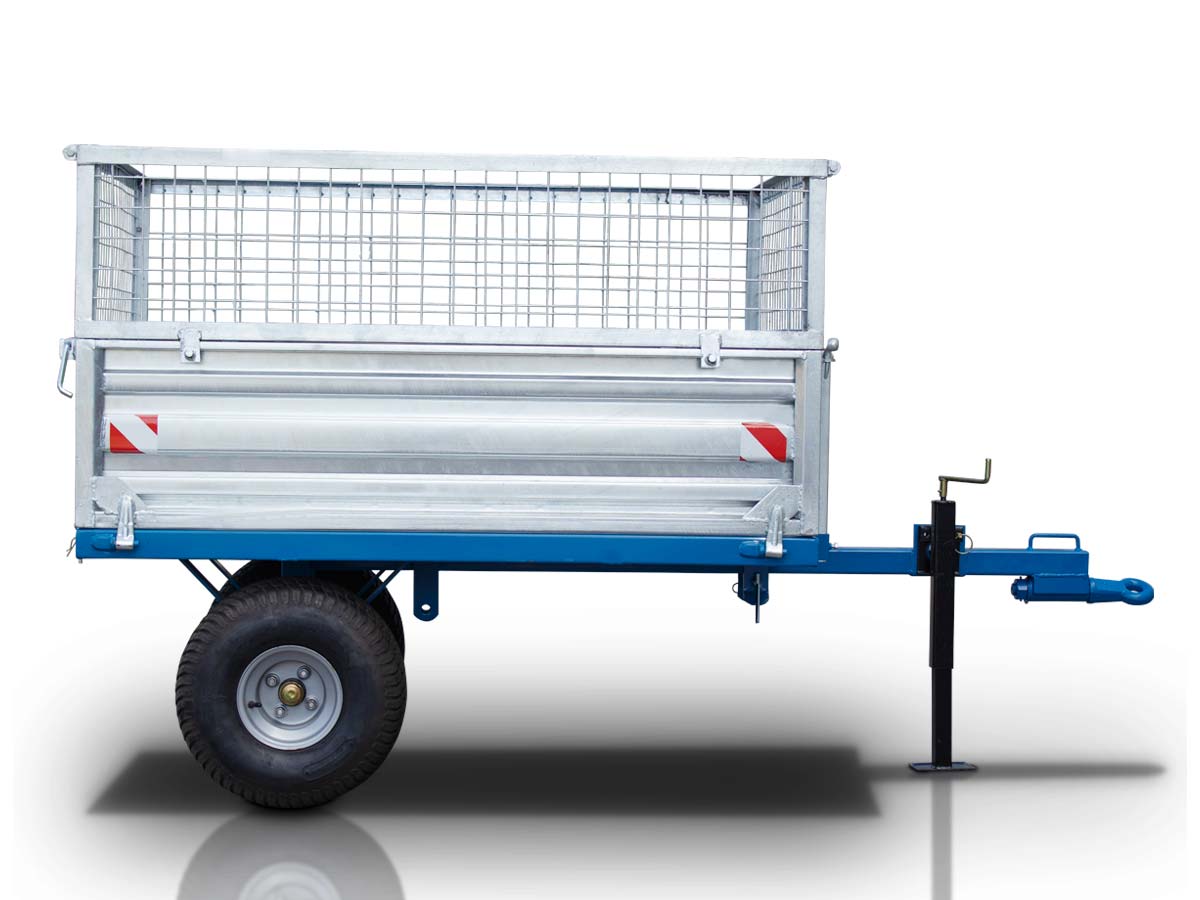 MT1000-M | Graecus | Τρέιλερ για τρακτέρ με μηχανική ανατροπή 1000kg 