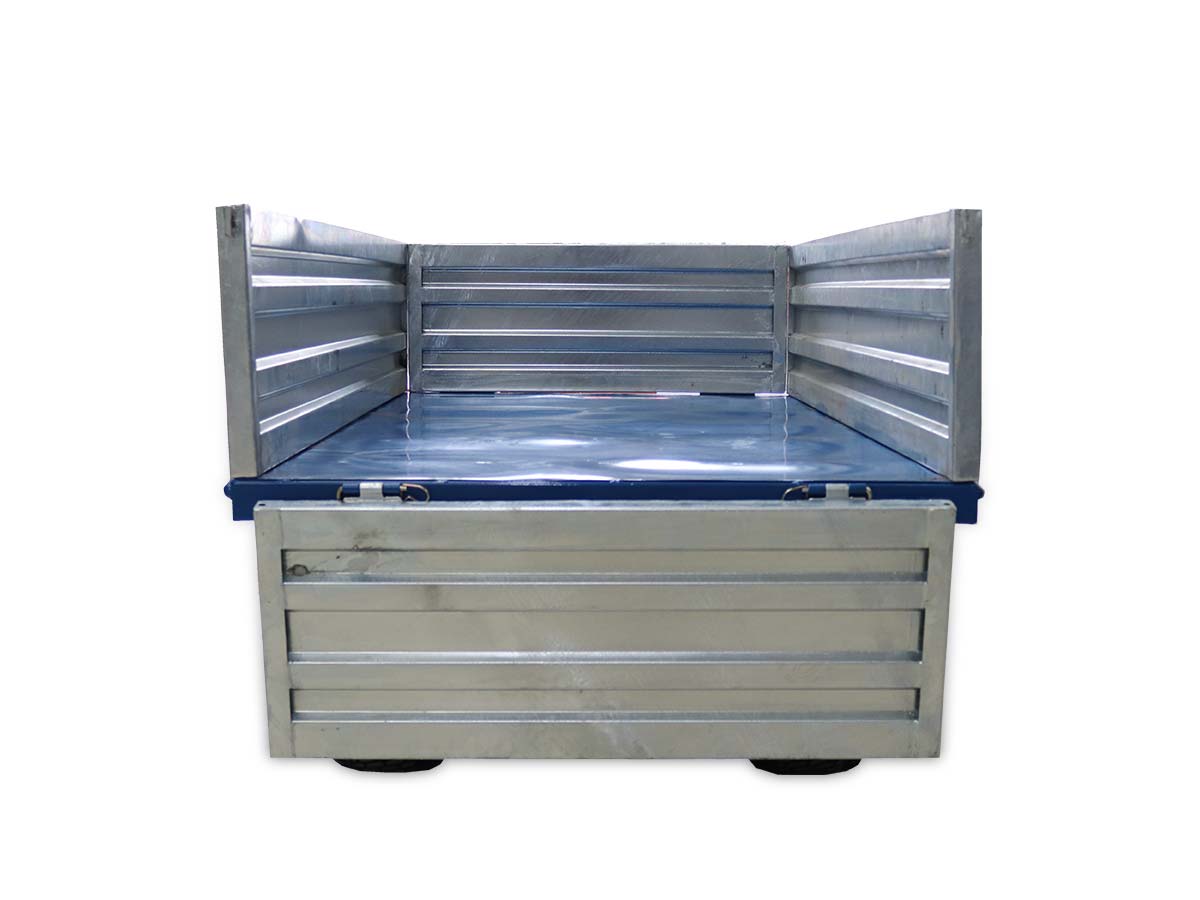 MT1500-H | Graecus | Τρέιλερ για τρακτέρ με υδραυλική ανατροπή 1500kg 