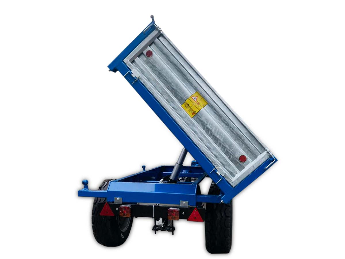 MT4000-3H | Graecus | Τρέιλερ για τρακτέρ με τριπλή υδραυλική ανατροπή 4000kg 