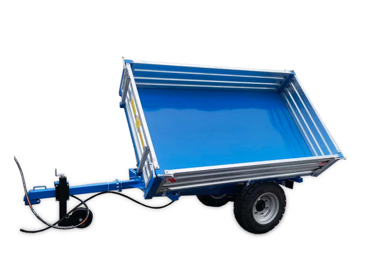 MT4000-3H | Graecus | Τρέιλερ για τρακτέρ με τριπλή υδραυλική ανατροπή 4000kg 