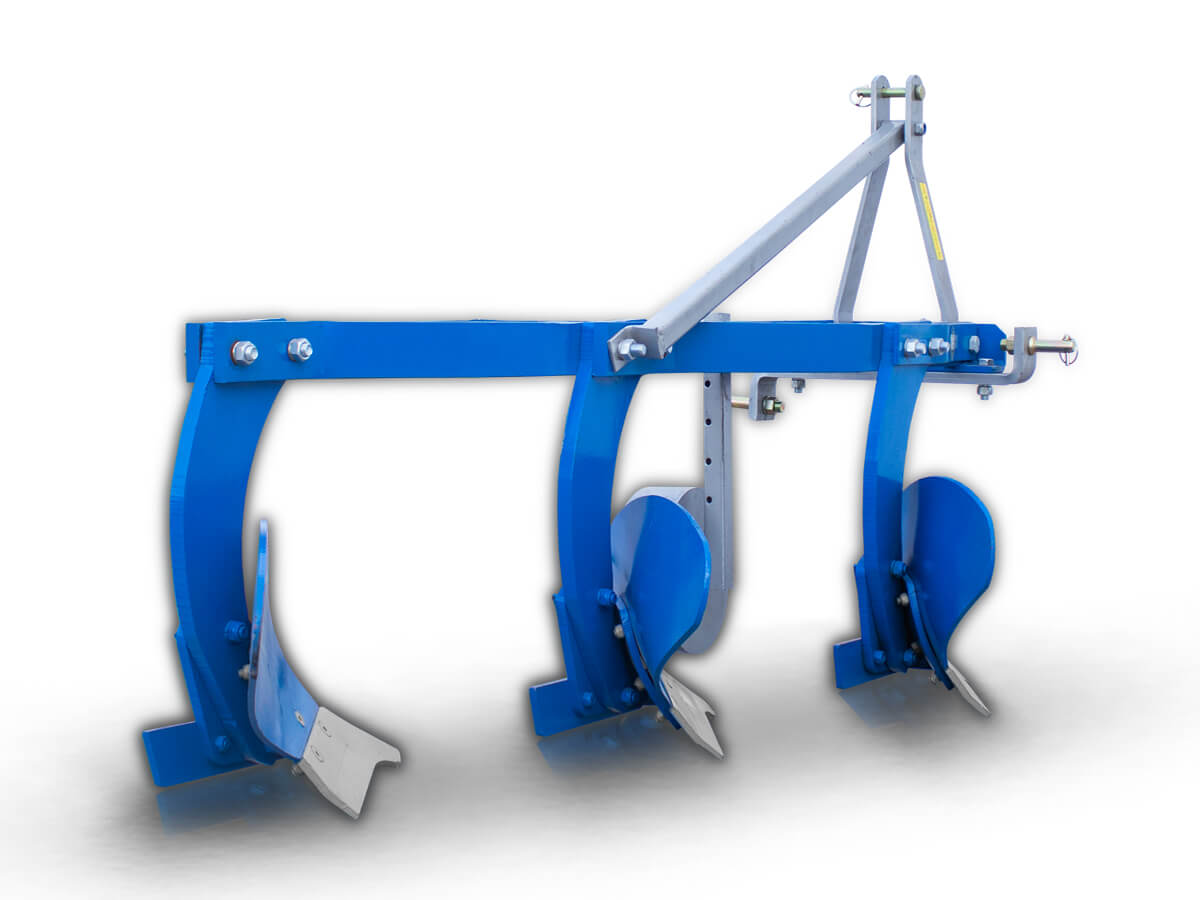 TRA10 | Graecus | Άροτρο-Αλέτρι 3υνο 10″ τρακτέρ με ρόδα Φ280 