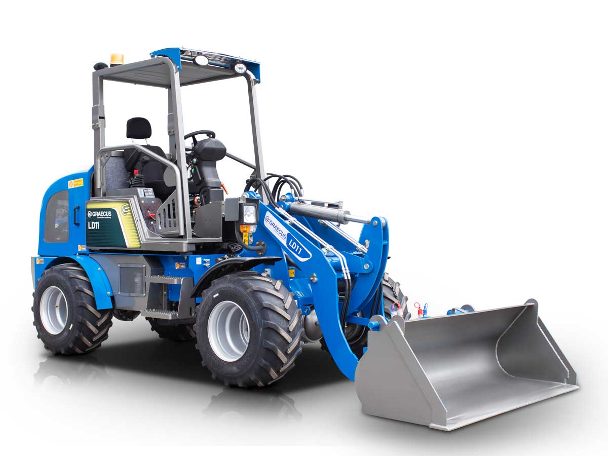 LD11 | Graecus | Σπαστός τροχοφόρος φορτωτής 