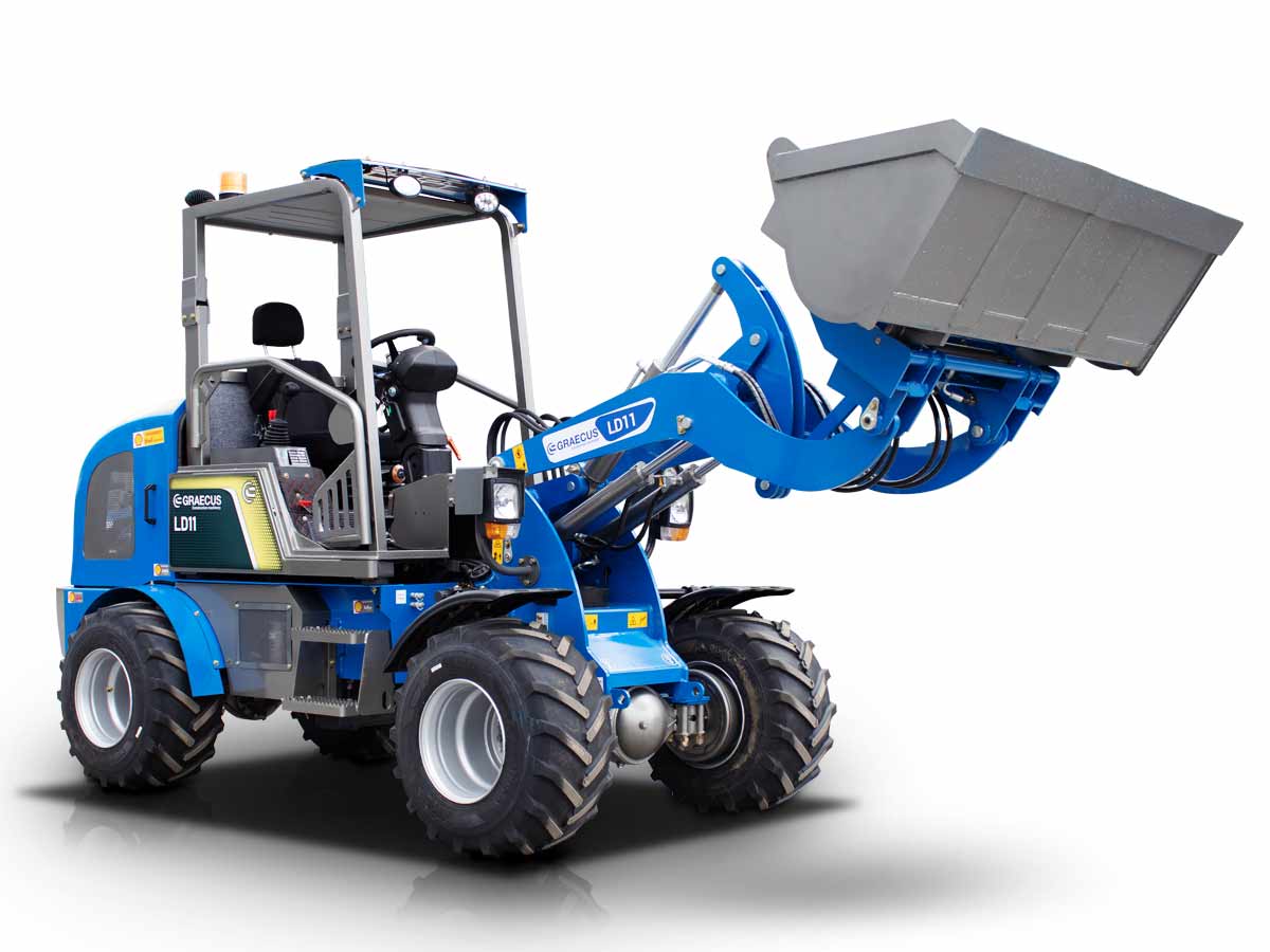 LD11 | Graecus | Σπαστός τροχοφόρος φορτωτής 