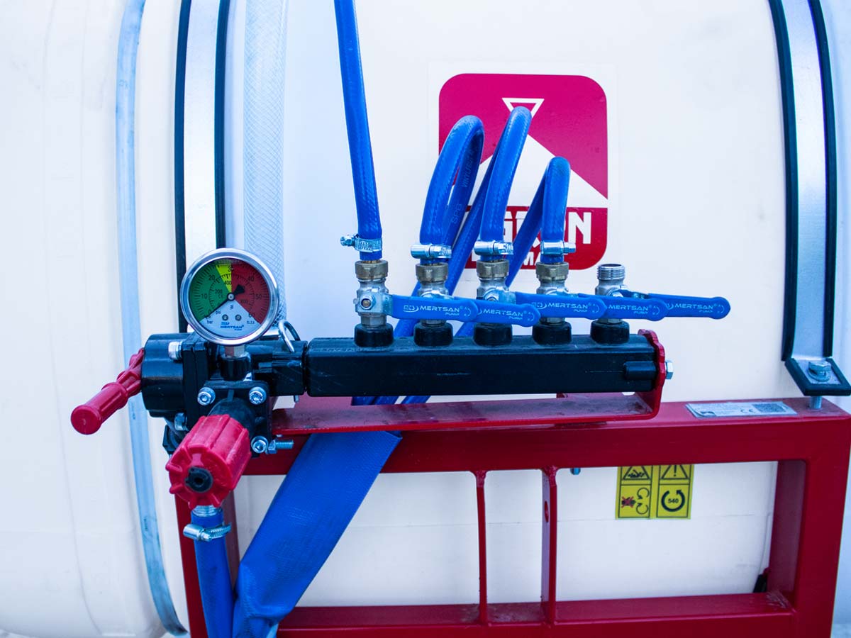 PAA500 | Agron Mag | 500L Ραντιστικό - Ψεκαστικό υψηλής πίεσης 