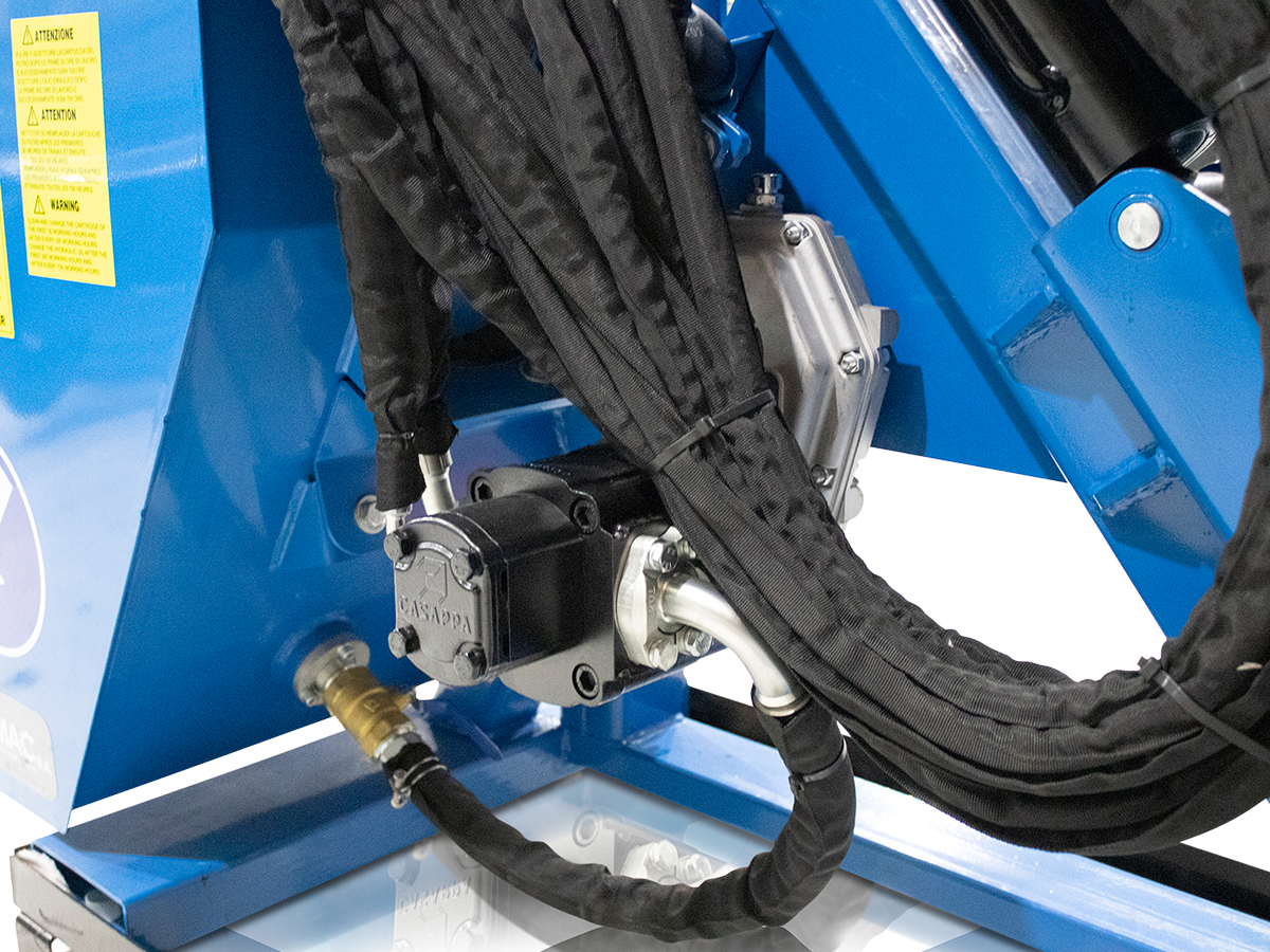 MTK 120 Joystick | Graecus |Τηλεσκοπικός Καταστροφέας με βραχίονα, joystick, αυτόνομος για τρακτέρ | μεσαίου τύπου  