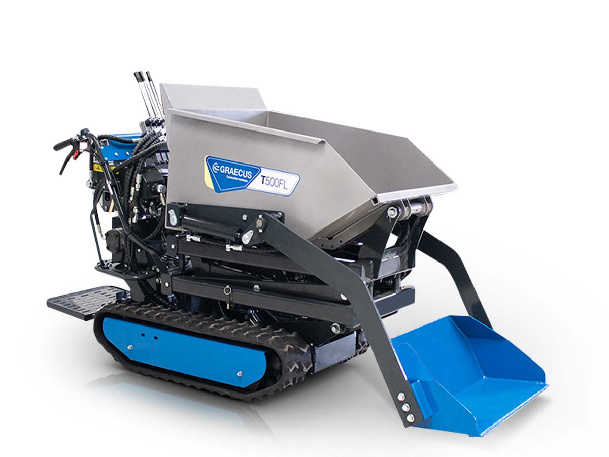 T500FL | Graecus | Ντάμπερ με φορτωτή και υψηλή ανατροπή 