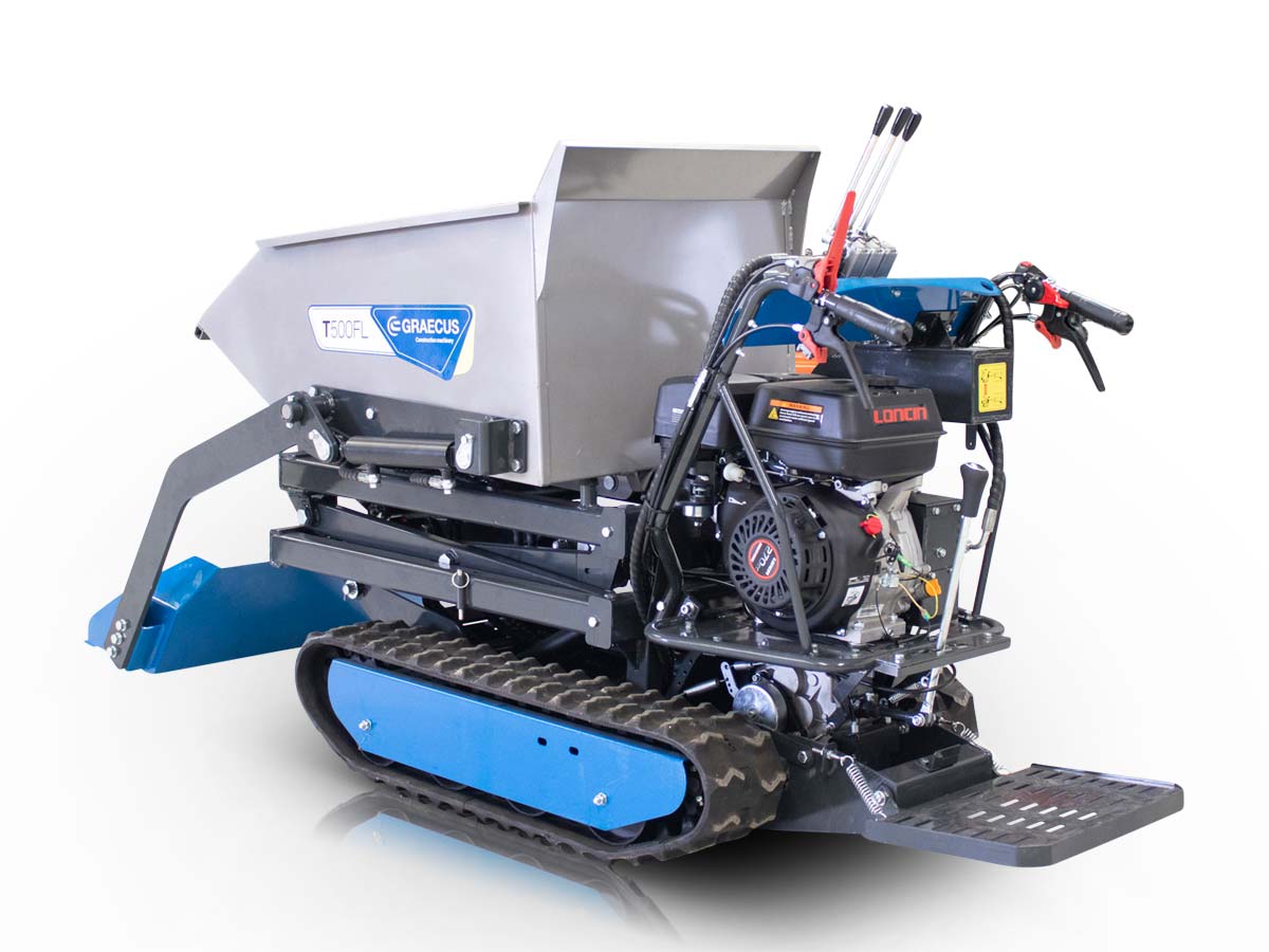 T500FL | Graecus | Ντάμπερ με φορτωτή και υψηλή ανατροπή 