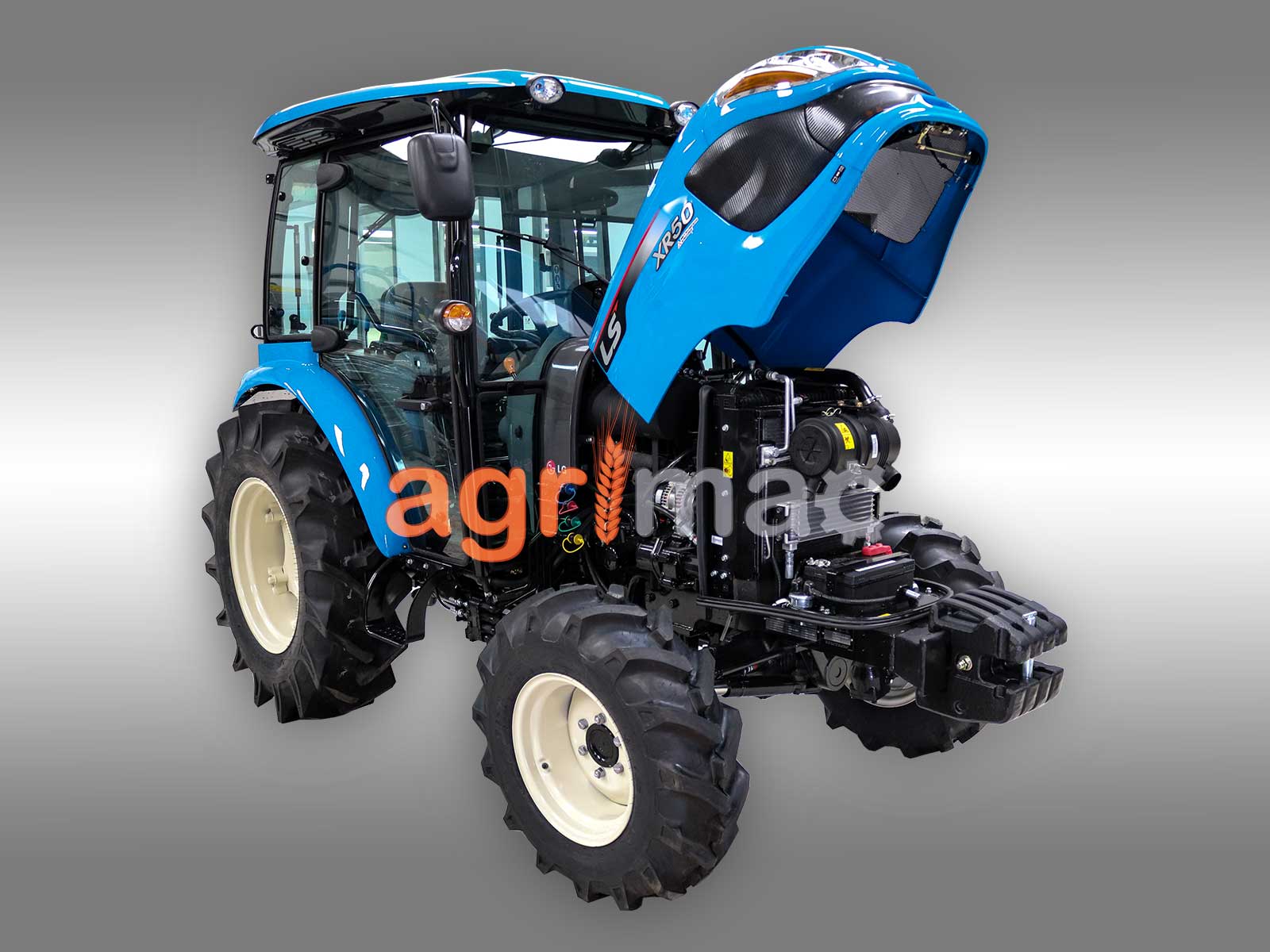 LS XR50 CABIN | LS Tractor | 60hp Καμπίνα Δενδροκομικό Αμπελουργικό Τρακτέρ