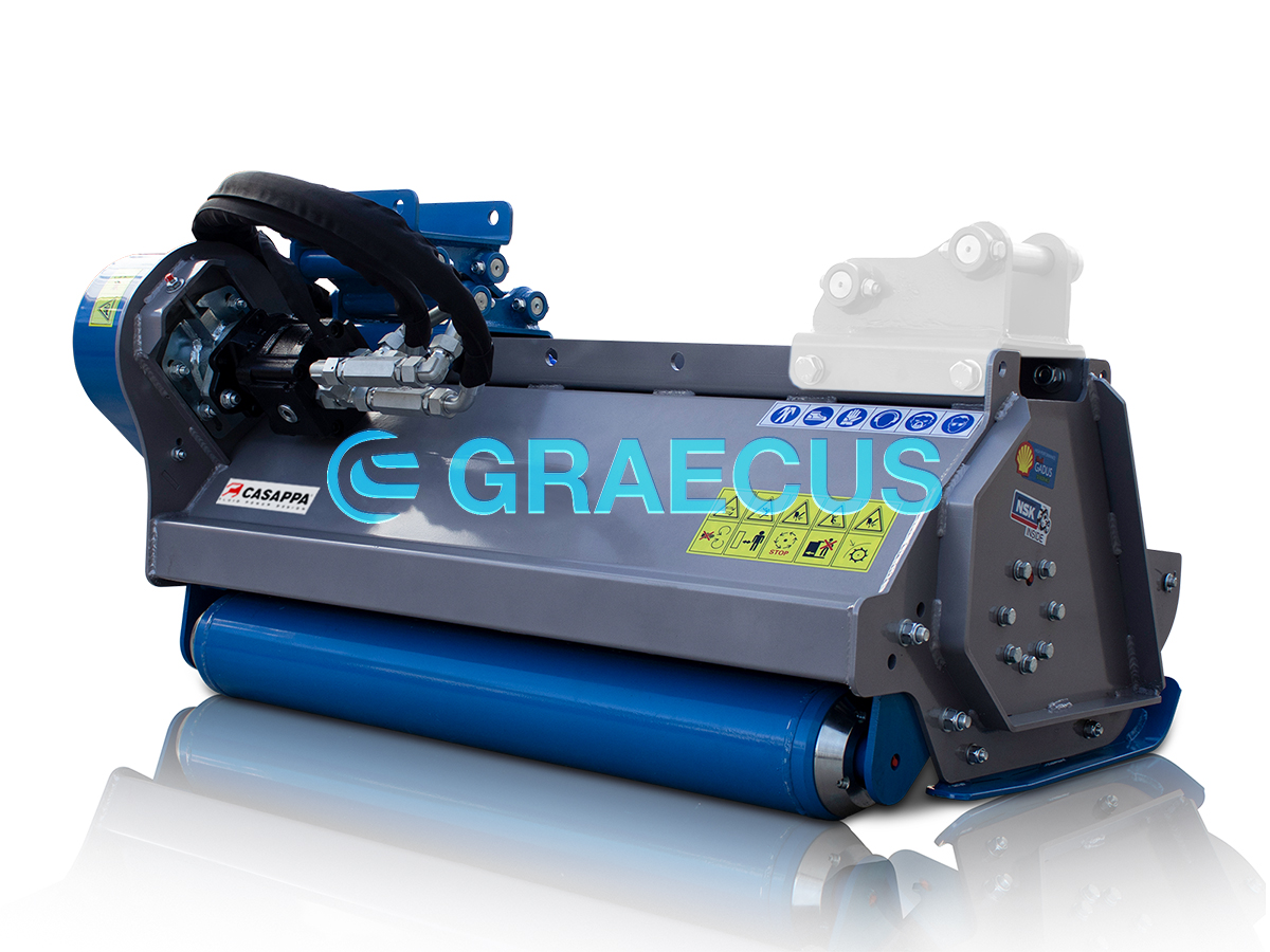 YEK120pro | Graecus | Καταστροφέας υδραυλικός εκσκαφέα/τσαπάκι/τσάπα 